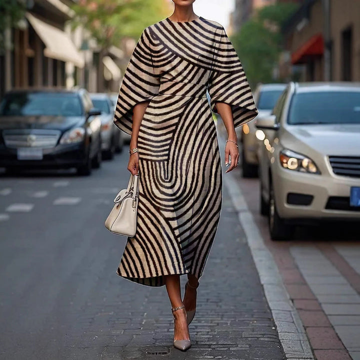 Elmyra | Floral Midi Dress