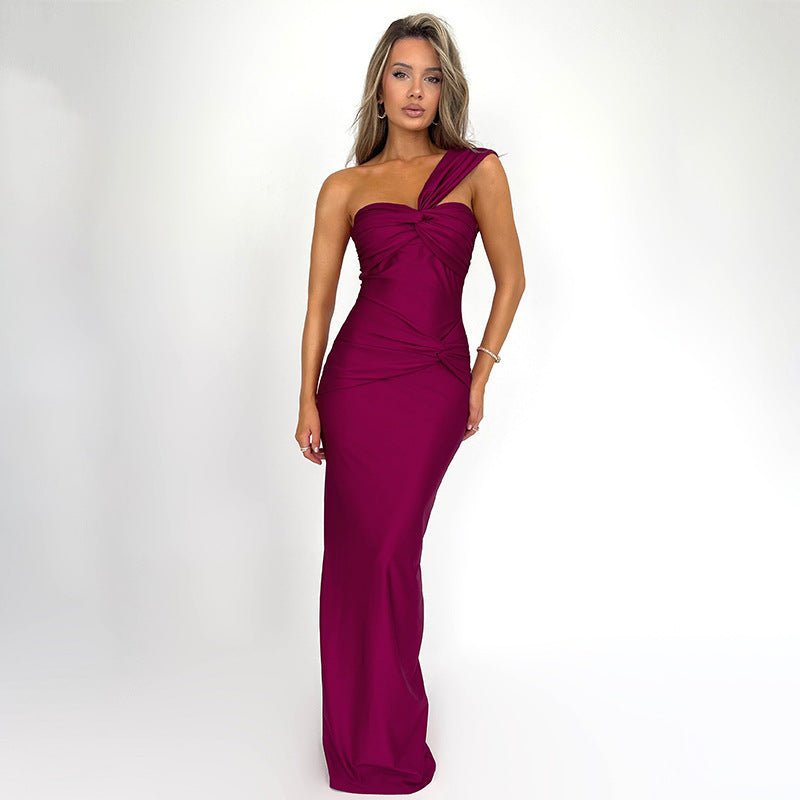 Zyrelle | One Shoulder Maxi Dress