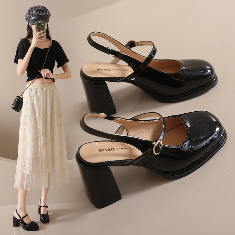 Rosette | Mary Jane Heels