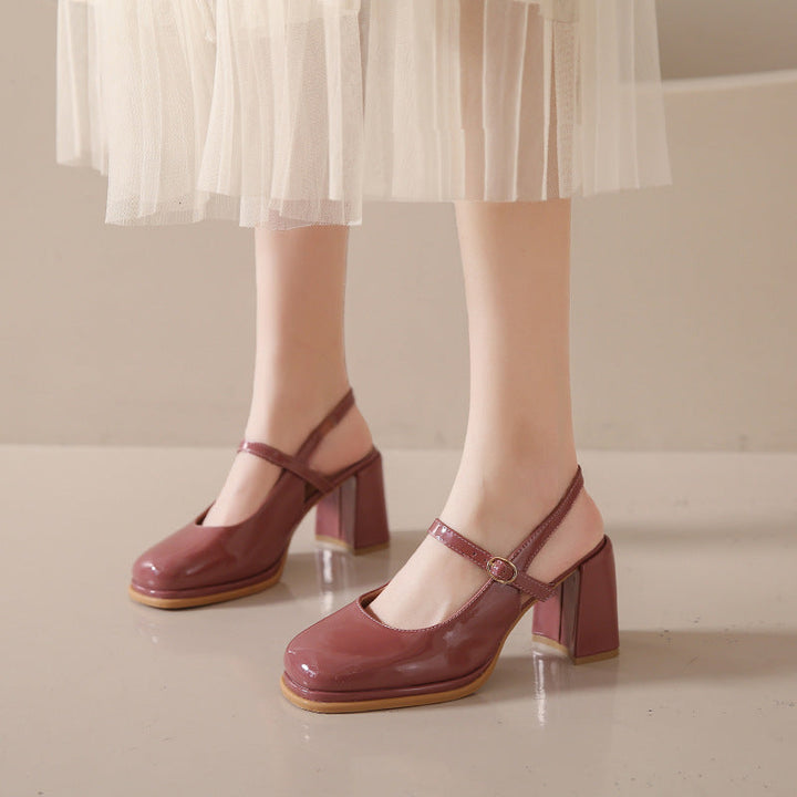Rosette | Mary Jane Heels