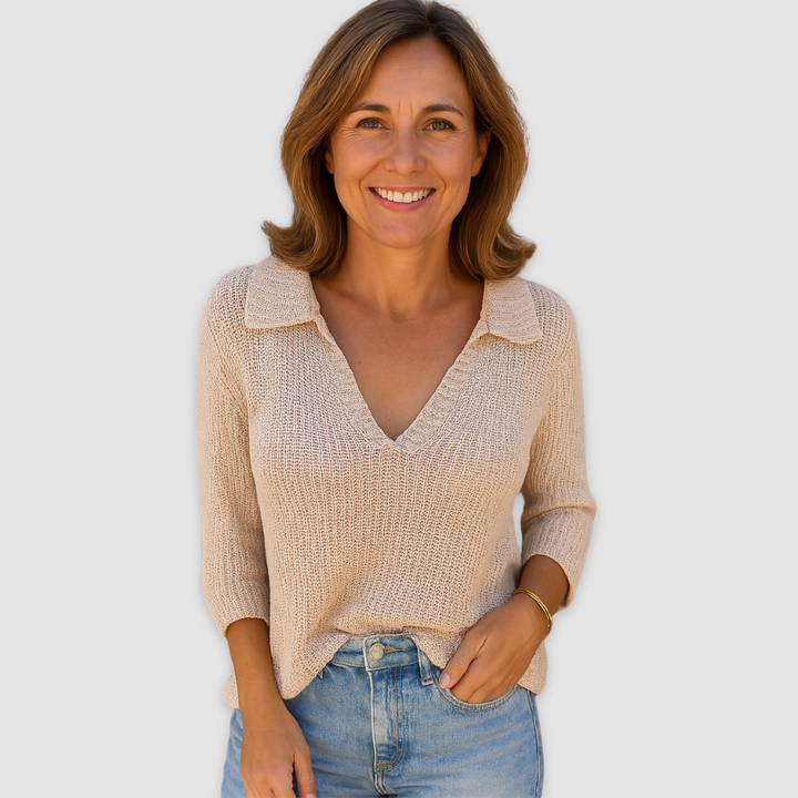 Luné | V-Neck Flow Top
