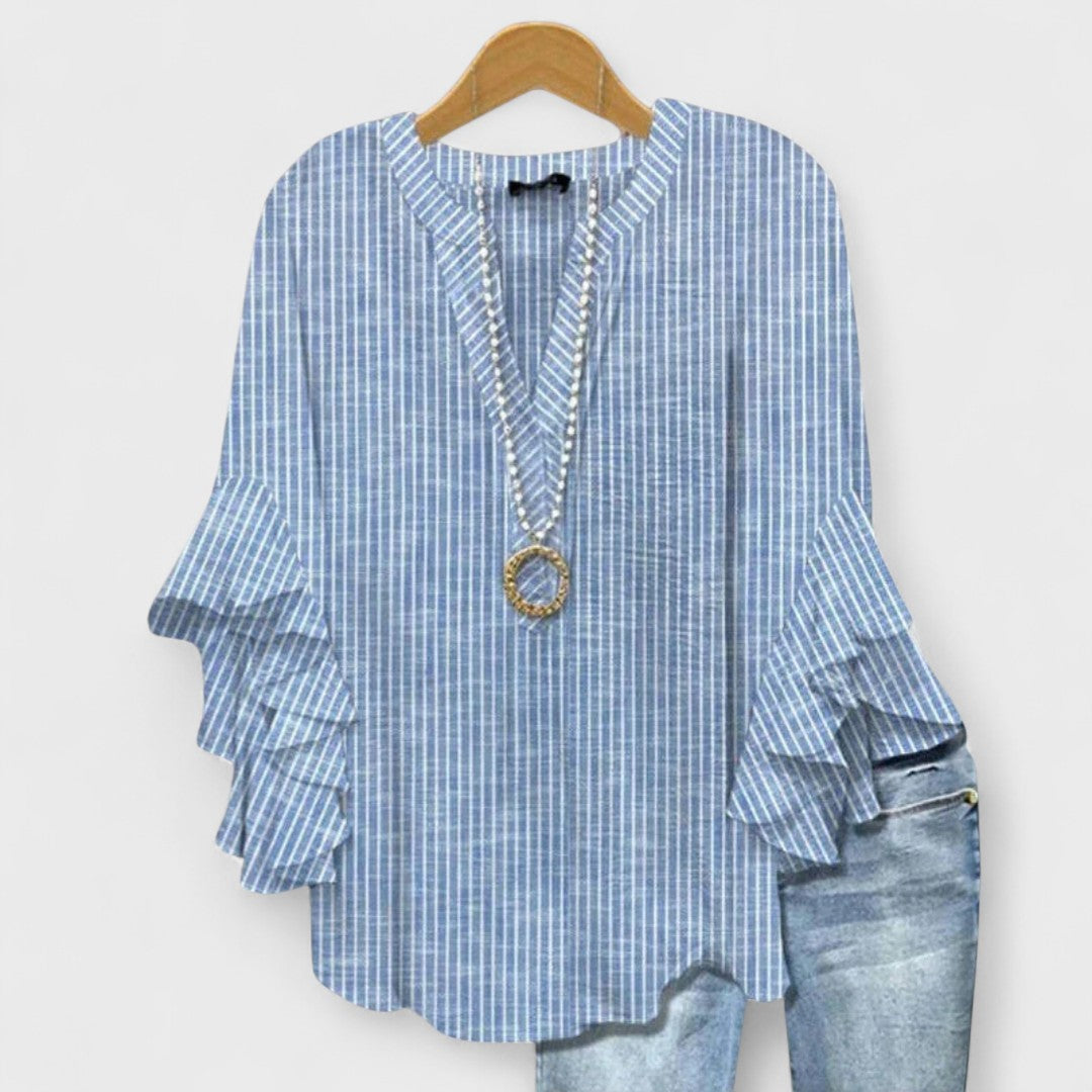 Virelya | Floral Blouse