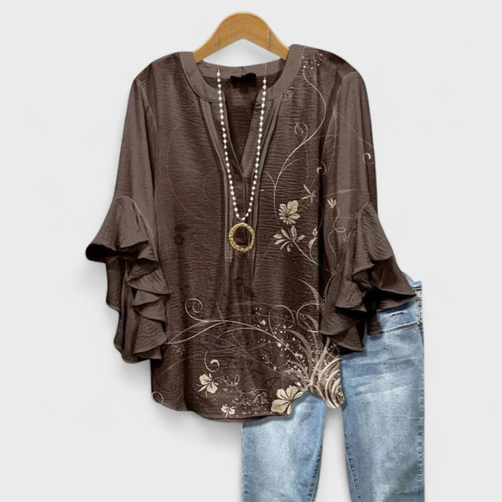 Virelya | Floral Blouse
