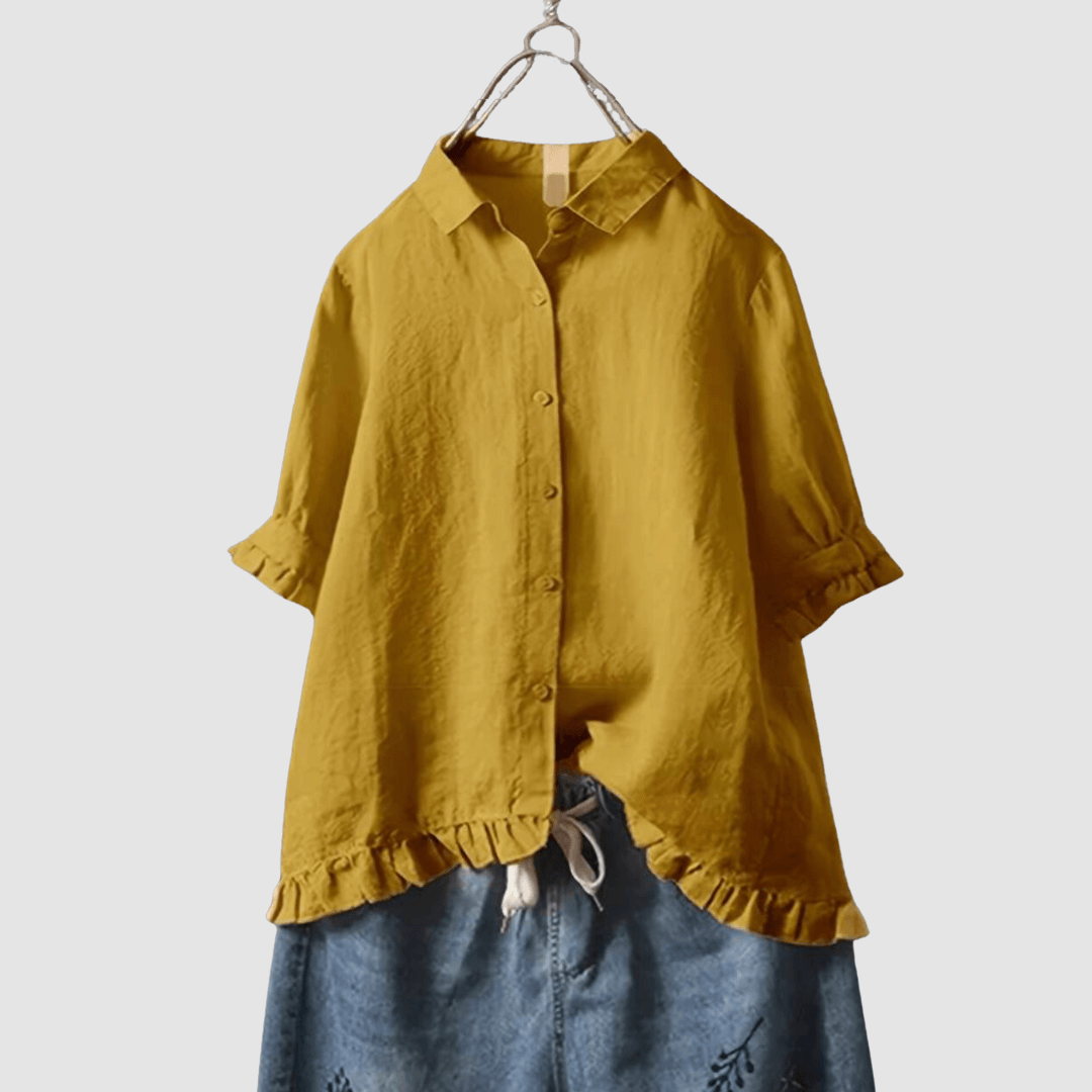Mirelle | Lightweight Linen Blouse