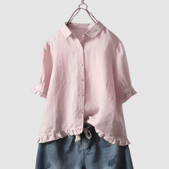 Mirelle | Lightweight Linen Blouse