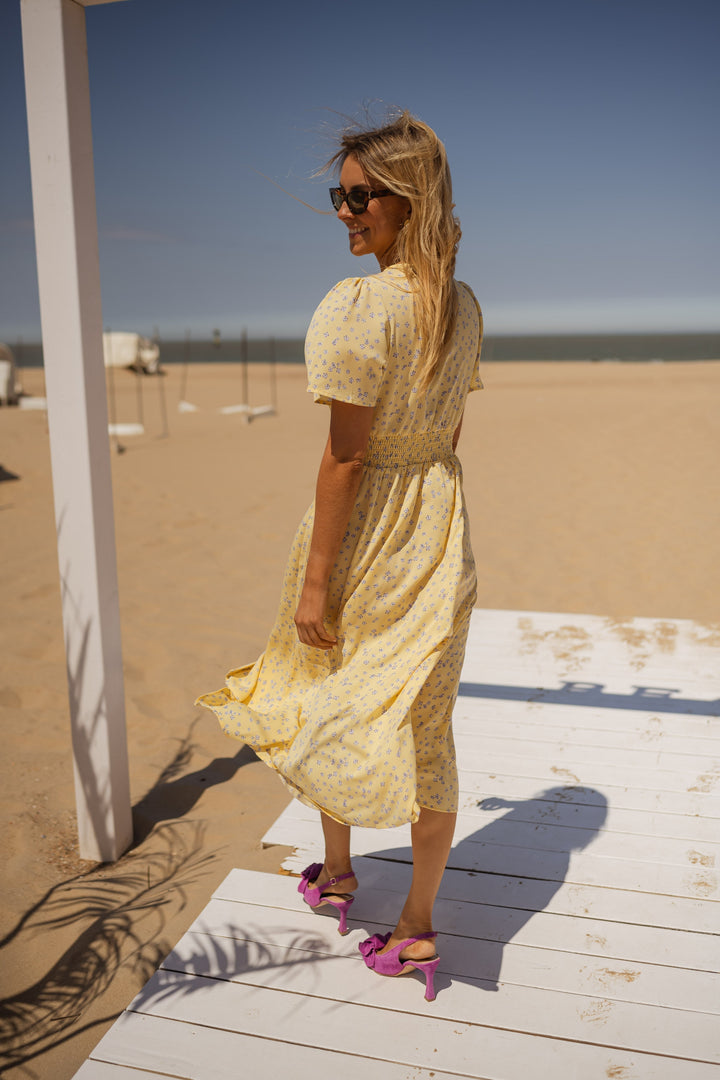 Megan | Floral Midi Dress