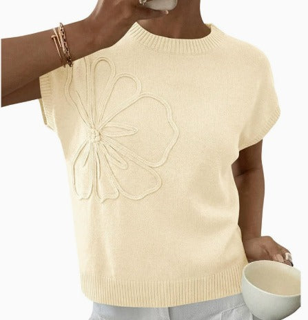 Rovelle | Floral Knit Top