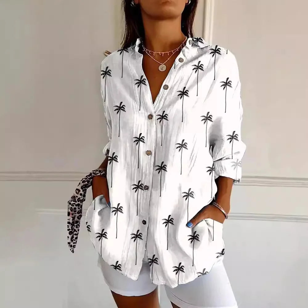 Kora | Floral Button Blouse