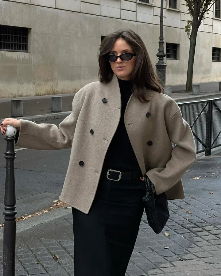 Valérie - Manteau en laine