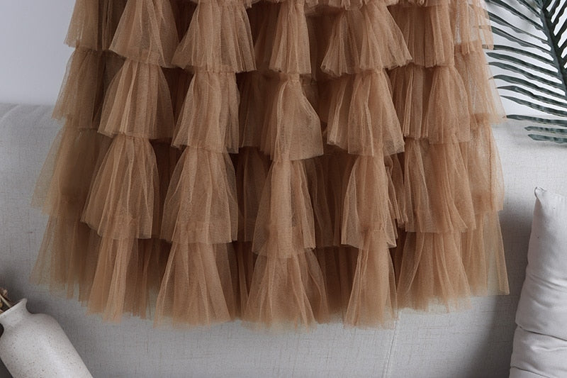 Velina | Layered Maxi Skirt