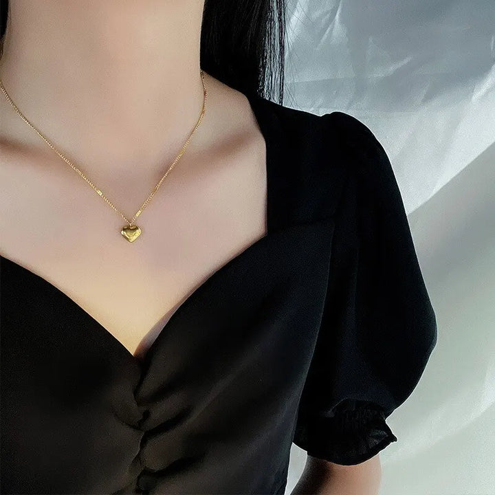 Amelie | Heart Pendant Necklace