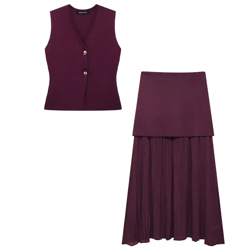 Bianca | Knit Two-Piece Set