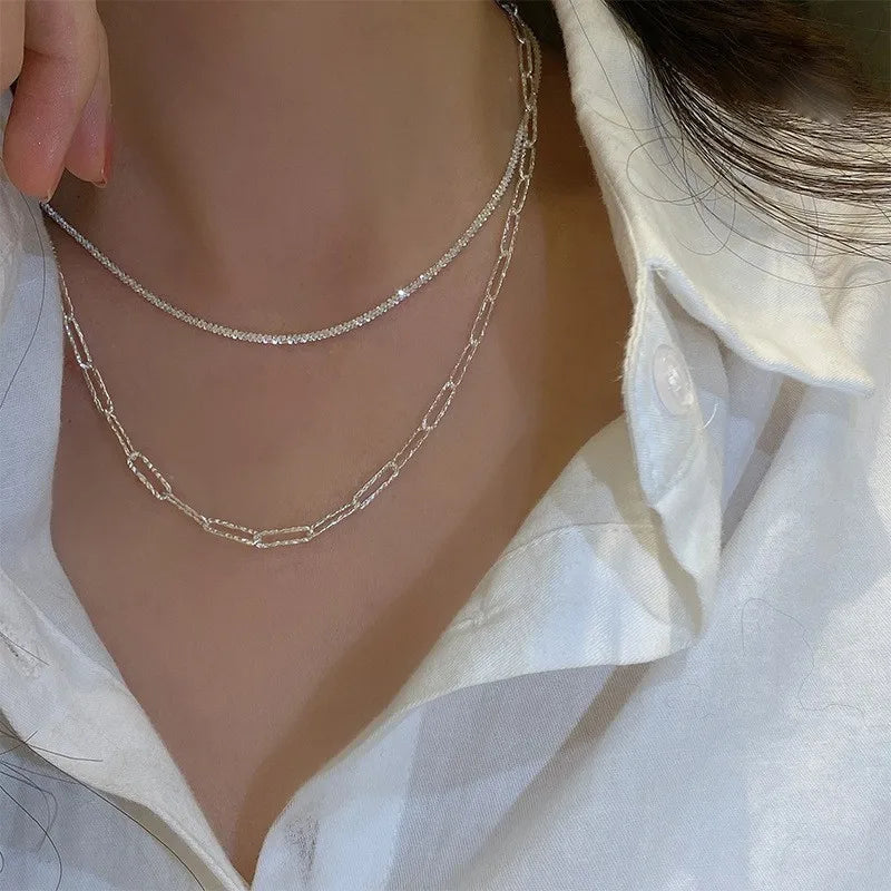 Elise | Silver Necklace