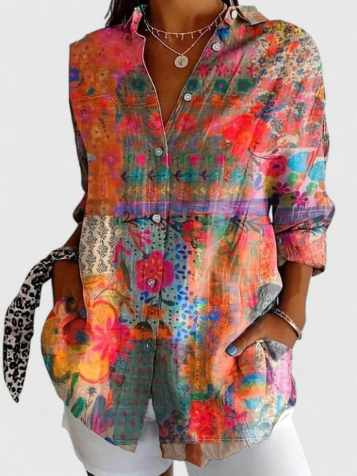 Liyana | Printed Blouse