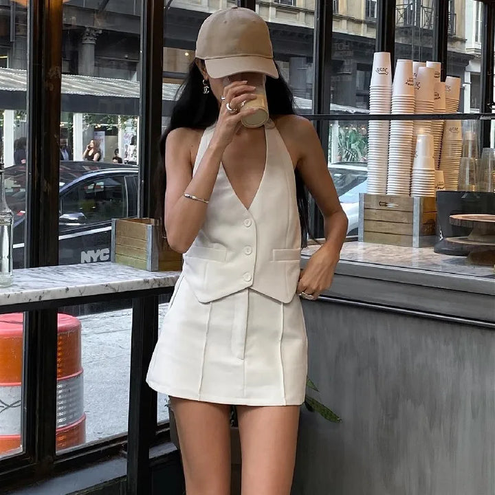 Claudette | Fitted Two-Piece Set