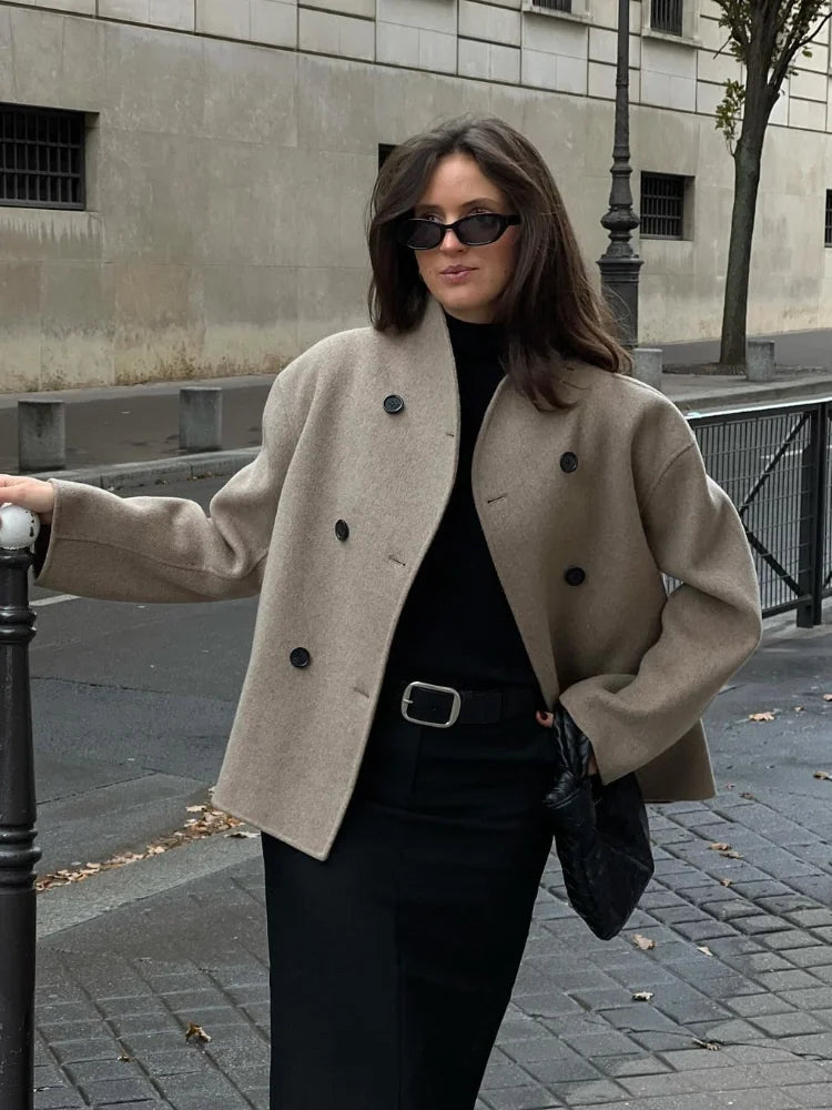 Valérie - Manteau en laine