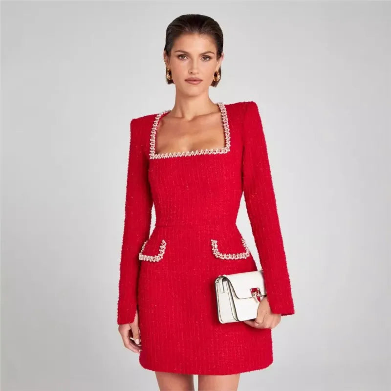 Jo | Trim Detail Mini Dress