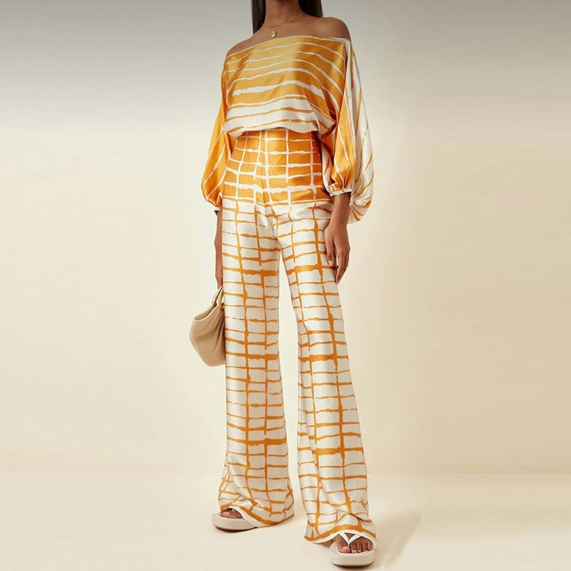 Amali | Off-Shoulder Co-Ord Set