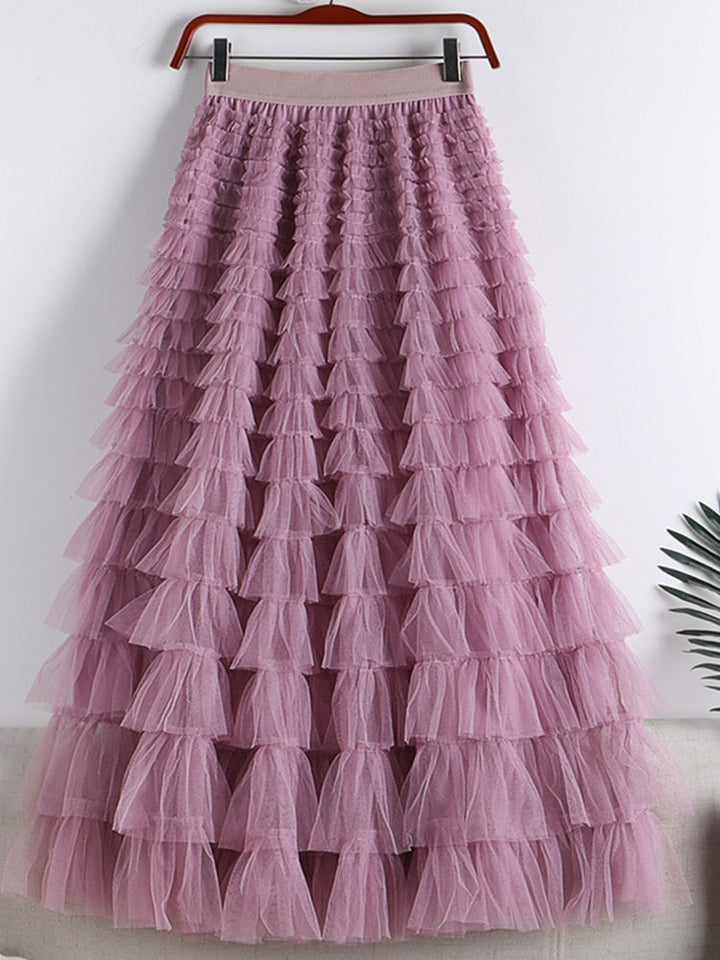 Velina | Layered Maxi Skirt