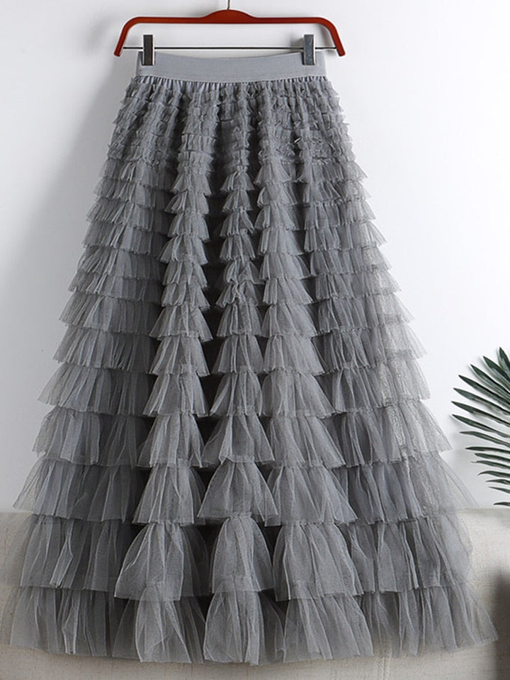 Velina | Layered Maxi Skirt
