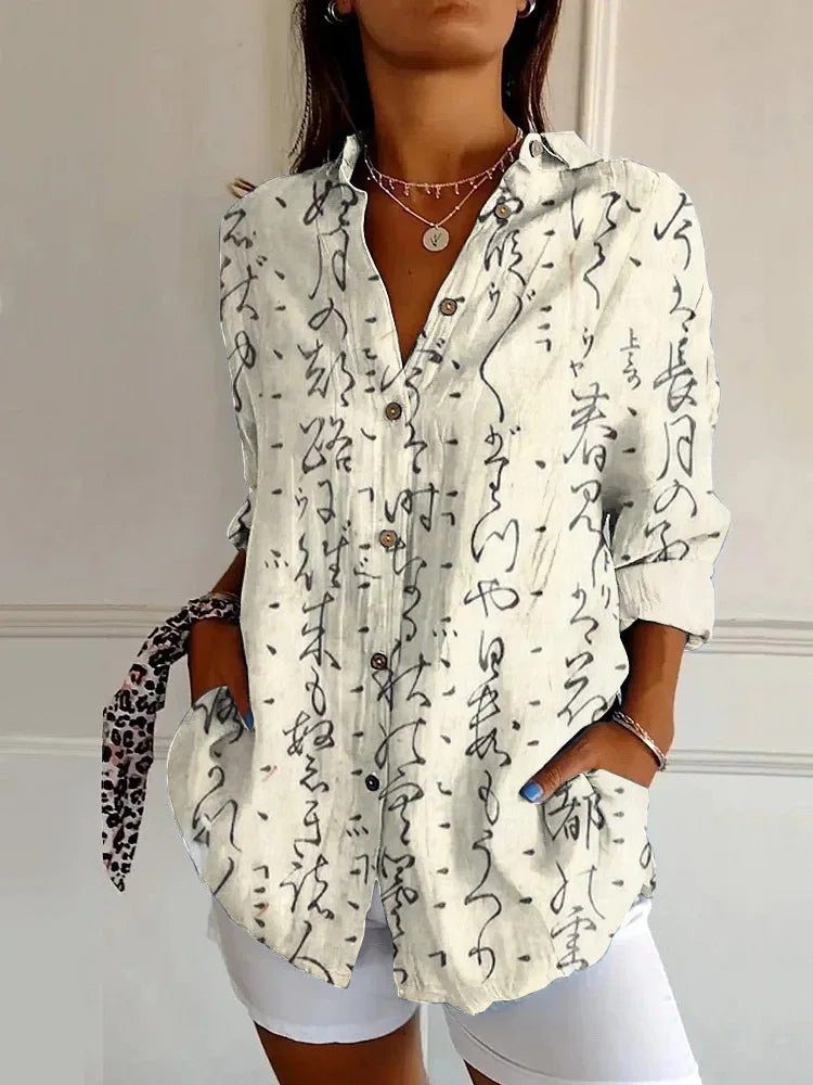 Kora | Floral Button Blouse