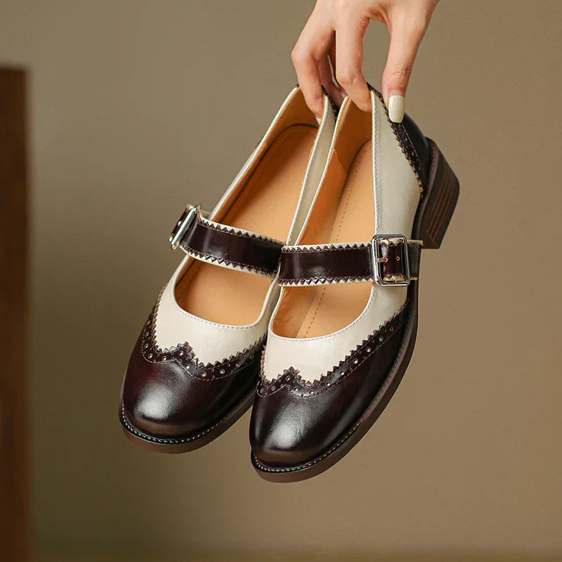Rachel | Leather Mary Jane Shoes