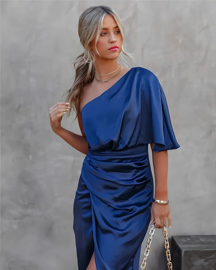Ivy | One Shoulder Midi Dress