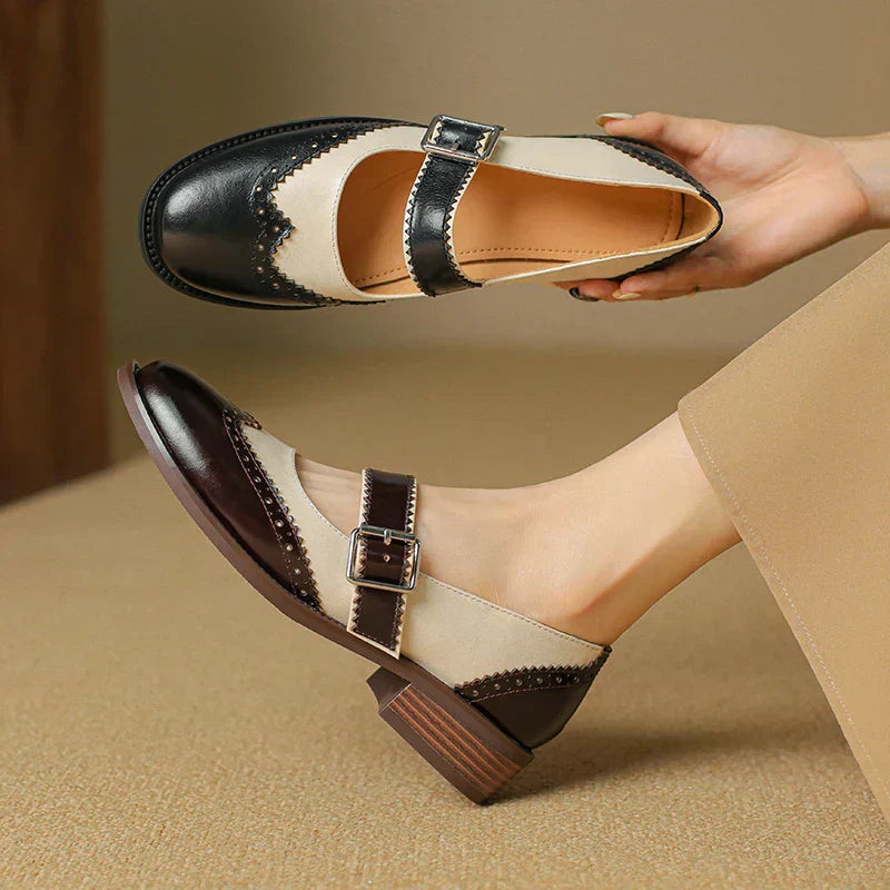Rachel | Leather Mary Jane Shoes