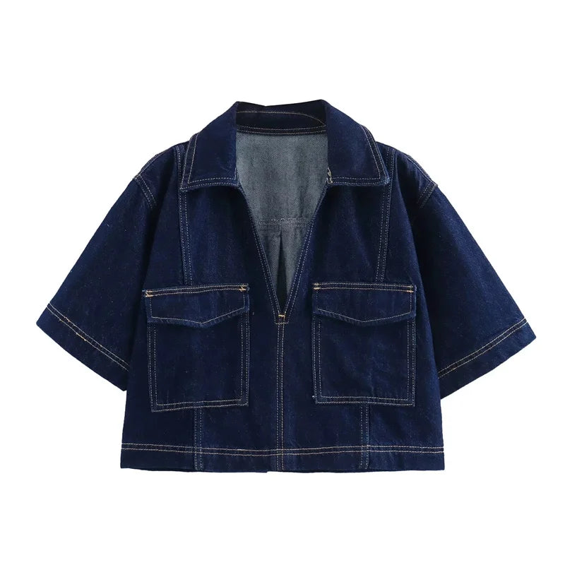 Romy | Denim Set