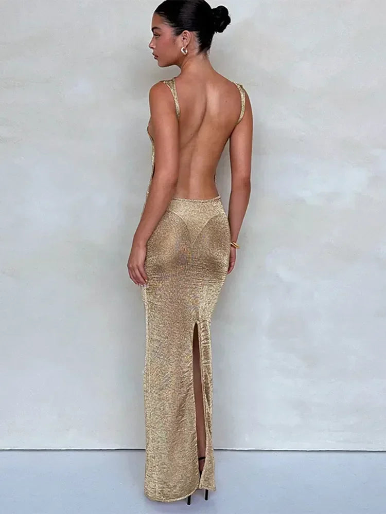 Lua | Sequin Maxi Dress