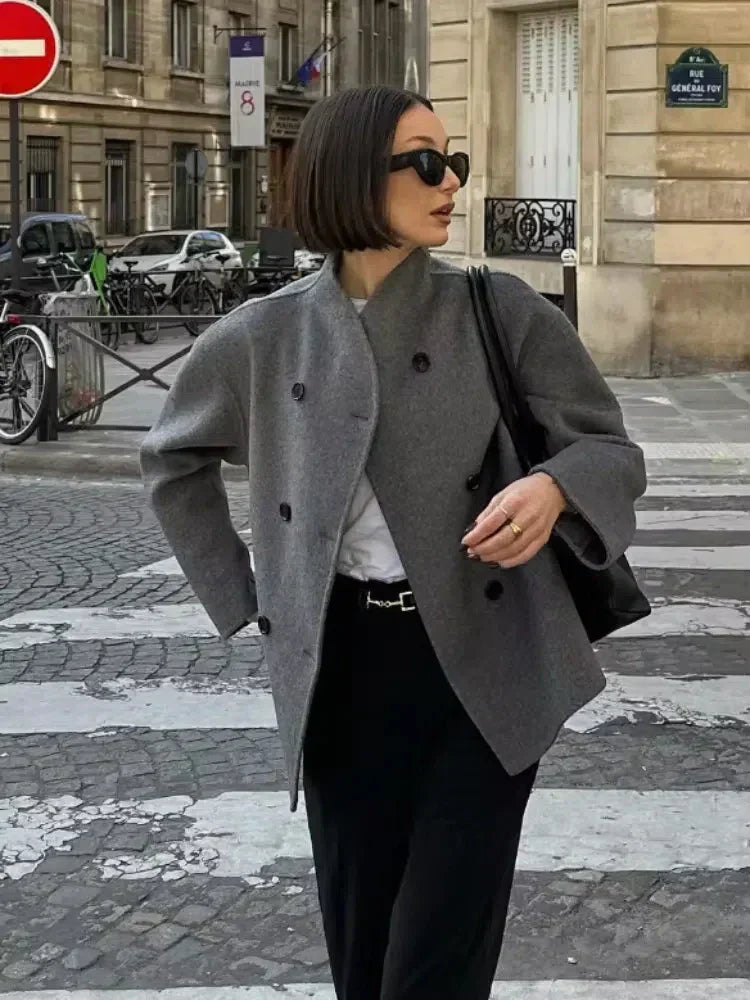 Valérie - Manteau en laine