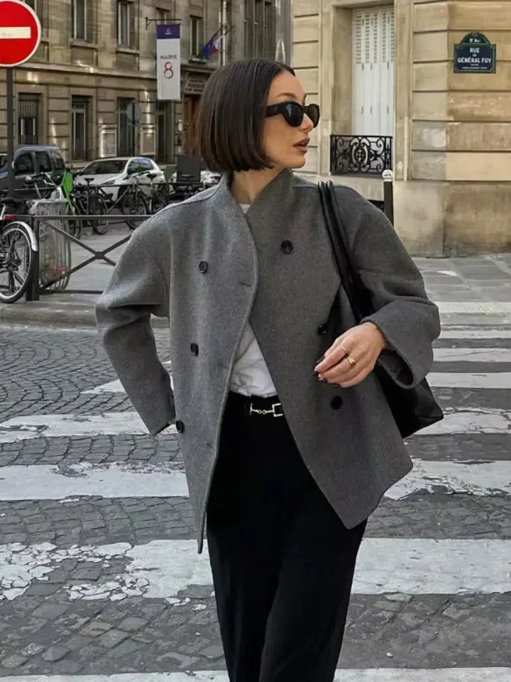 Valérie - Manteau en laine