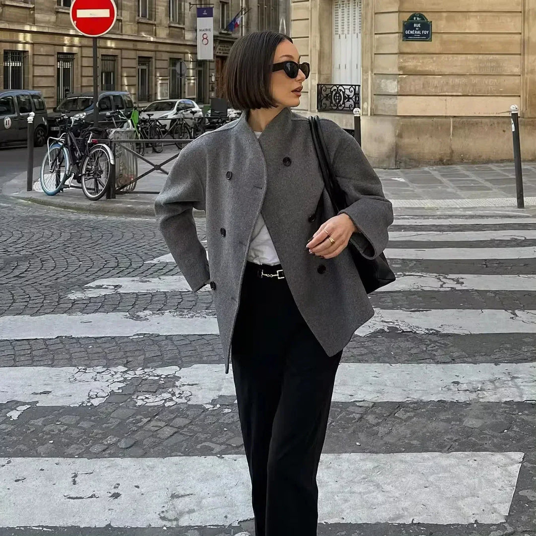 Valérie - Manteau en laine