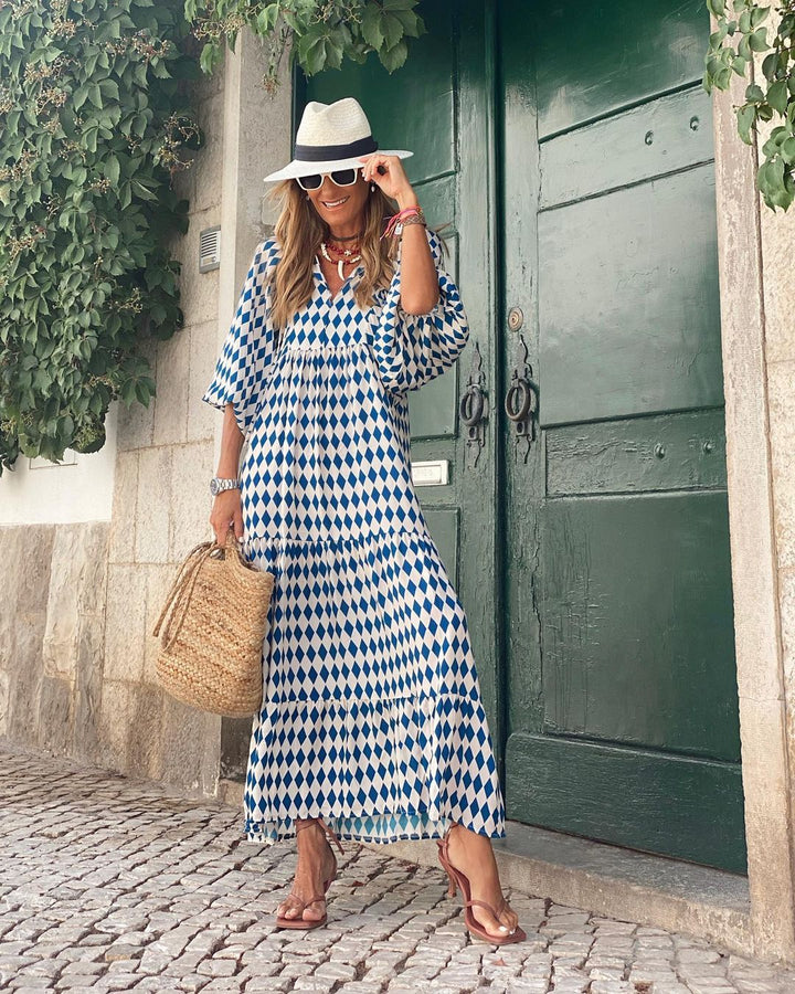 Indira | Boho Maxi Dress