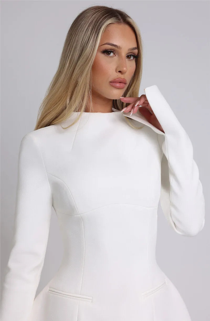 Anara | High Neck Mini Dress