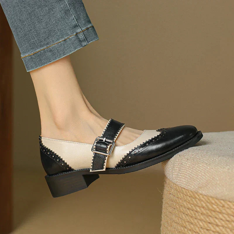 Rachel | Leather Mary Jane Shoes