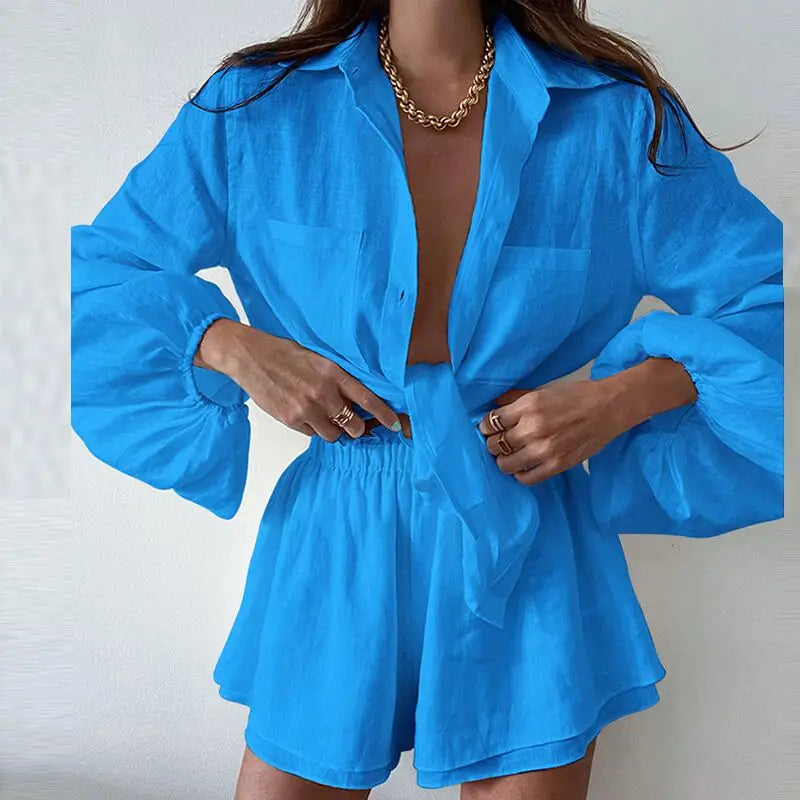 Brunelle | Shirt & Shorts Set