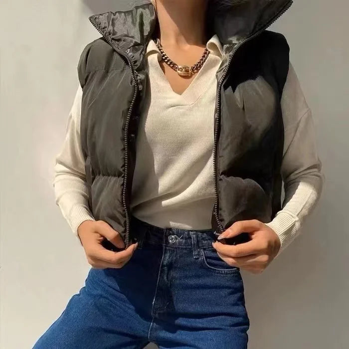 Lightweight Sleeveless Puffer