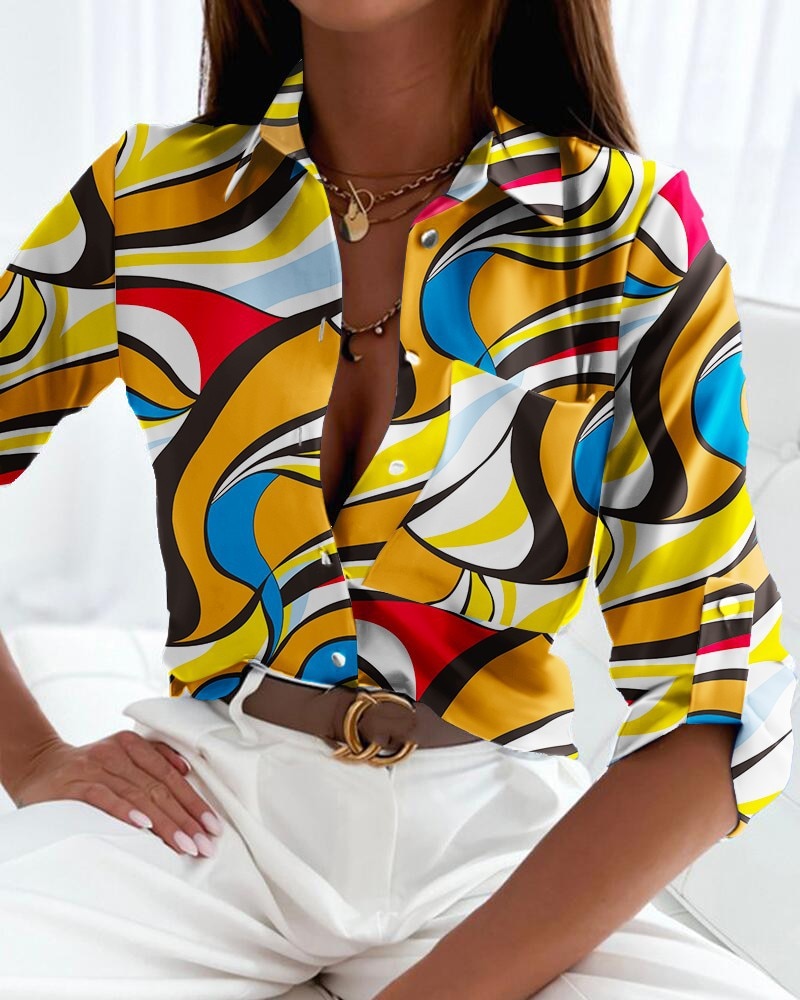 Caliria | Printed Shirt