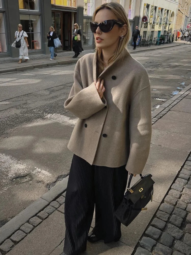 Valérie - Manteau en laine