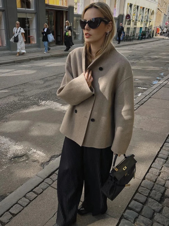 Valérie - Manteau en laine