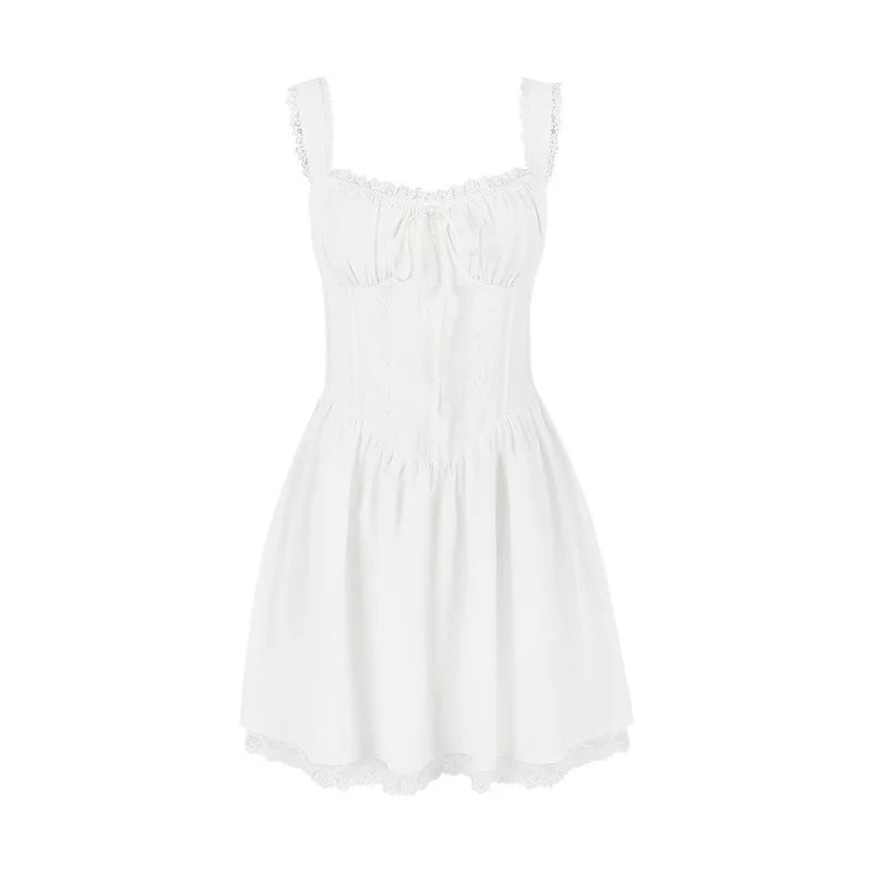 Ziza | Lace A-Line Mini Dress