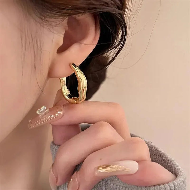 Golden Aura Earrings