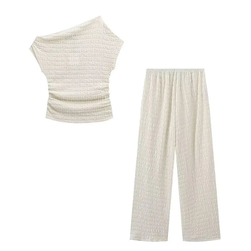 Carmen | Asymmetric Two-Piece Set