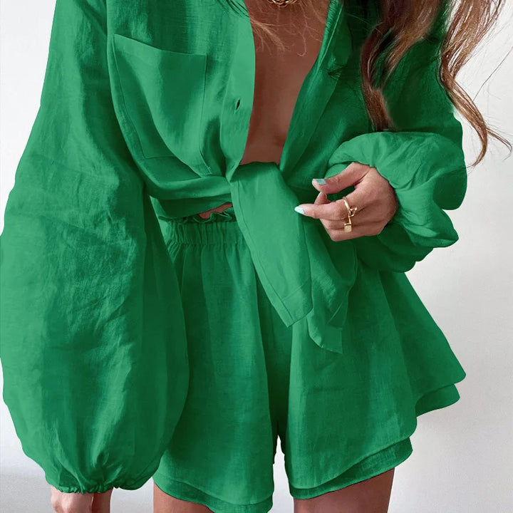 Brunelle | Shirt & Shorts Set