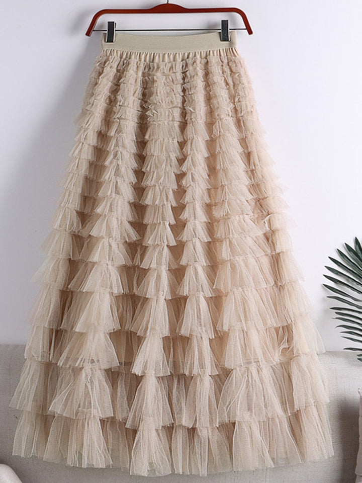 Velina | Layered Maxi Skirt