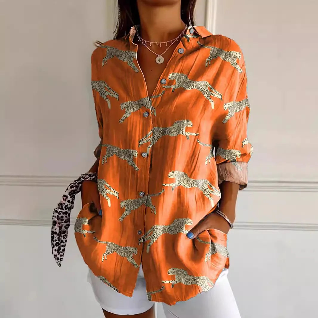 Kora | Floral Button Blouse