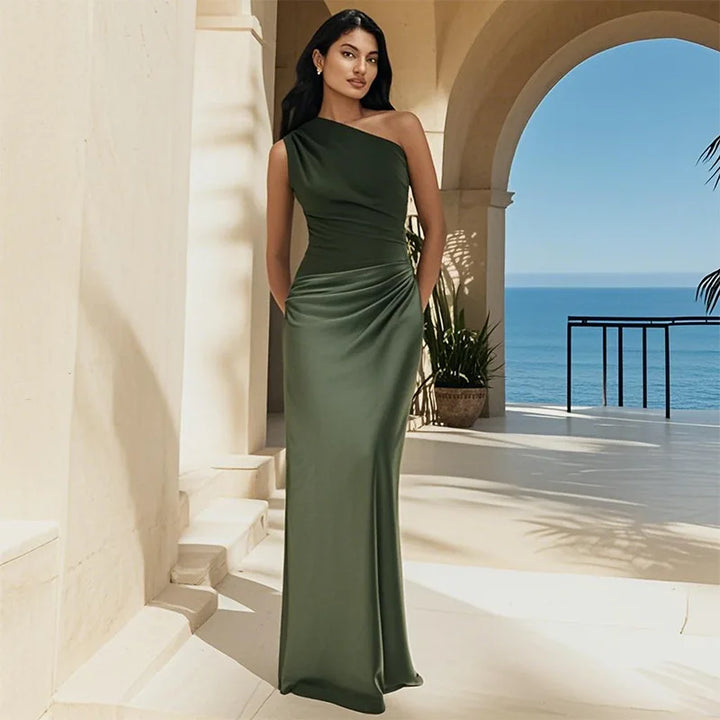 Avelora | One-Shoulder Maxi Dress