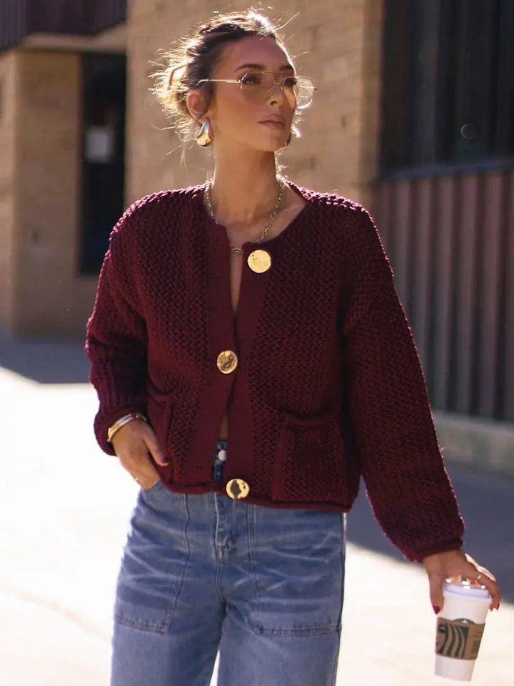 Océane – Pull long en maille