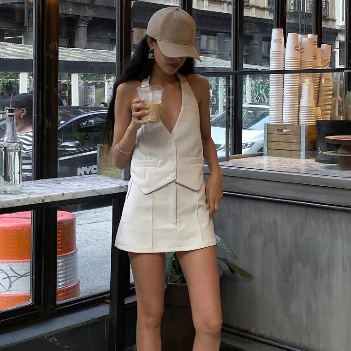 Claudette | Fitted Two-Piece Set